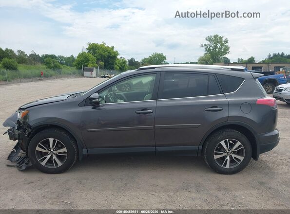 JTMRFREV4GJ094161 2016 TOYOTA RAV4 Gray 
