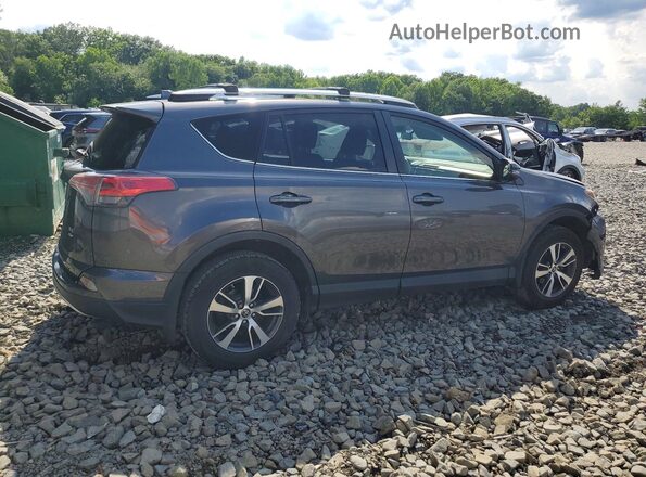 JTMRFREV4GJ097688 2016 TOYOTA RAV4 Gray Tył prawy