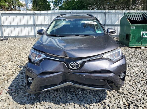 JTMRFREV4GJ097688 2016 TOYOTA RAV4 Gray Widok z przodu