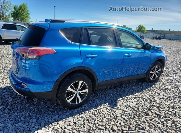 JTMRFREV4HJ141335 2017 TOYOTA RAV4 Blue Հետևի աջ