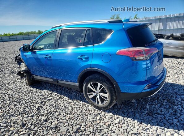 JTMRFREV4HJ141335 2017 TOYOTA RAV4 Blue Հետևի ձախ