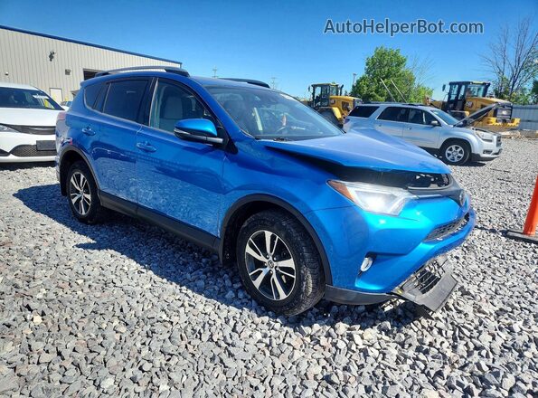 JTMRFREV4HJ141335 2017 TOYOTA RAV4 Blue Առջևի աջ