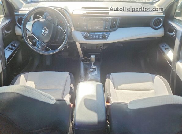 JTMRFREV4HJ141335 2017 TOYOTA RAV4 Blue Առջևի վահանակի տեսք
