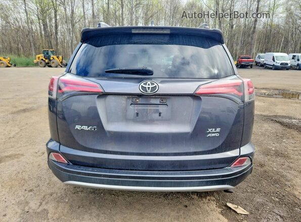 JTMRFREV4JJ252490 2018 TOYOTA RAV4 Gray Вид ззаду