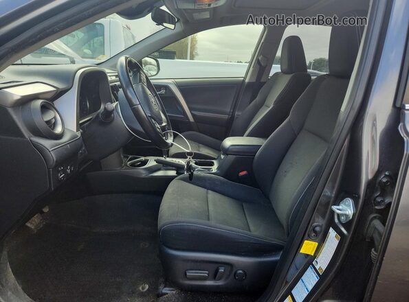 JTMRFREV4JJ252490 2018 TOYOTA RAV4 Gray Вид салону спереду