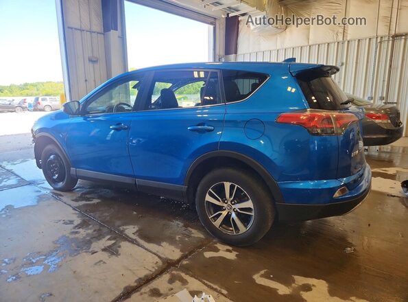 JTMRFREV4JJ254336 2018 TOYOTA RAV4 Blue Задня ліва чверть