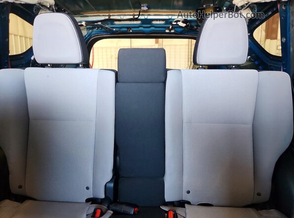 JTMRFREV4JJ254336 2018 TOYOTA RAV4 Blue Вид задніх сидінь