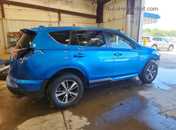 JTMRFREV4JJ254336 2018 TOYOTA RAV4 Blue Задня права чверть