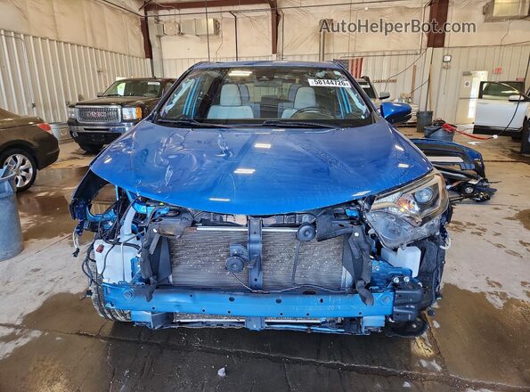 JTMRFREV4JJ254336 2018 TOYOTA RAV4 Blue Вид спереду