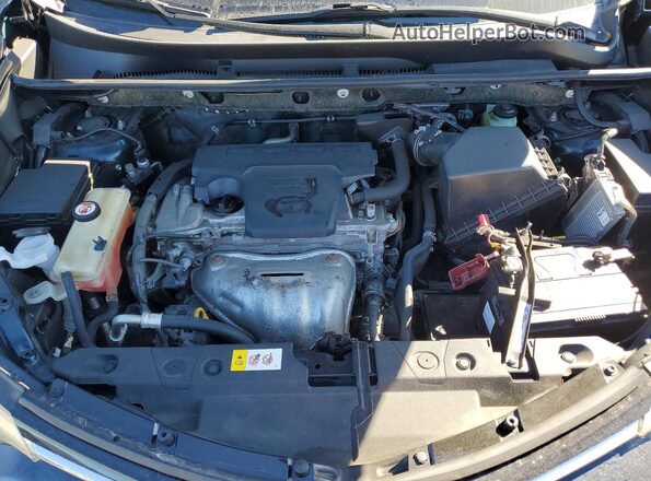 JTMRFREV4JJ727023 2018 TOYOTA RAV4 Blue Вид підкапотного простору