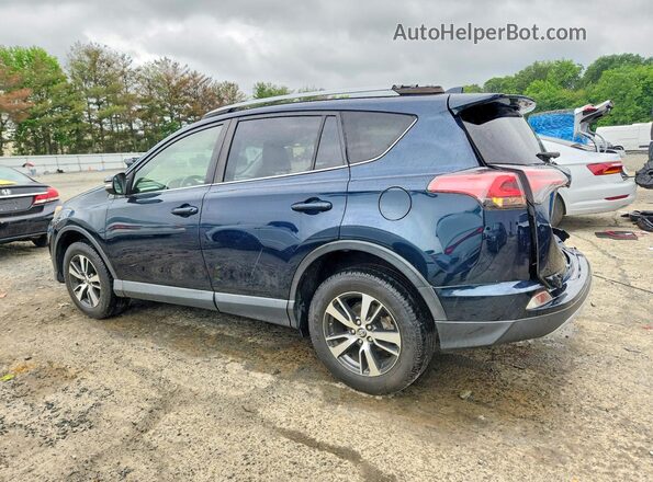 JTMRFREV4JJ730567 2018 TOYOTA RAV4 Blue Tył lewy