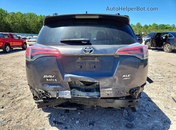 JTMRFREV5HD206840 2017 TOYOTA RAV4 Gray Rear view