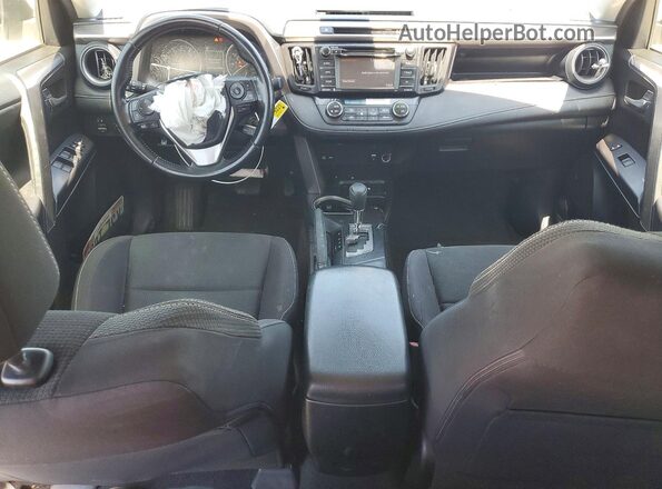 JTMRFREV6HJ113617 2017 TOYOTA RAV4 White წინა პანელის ხედი