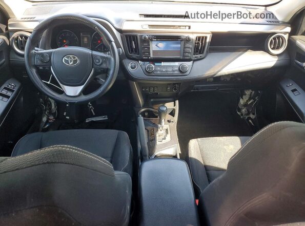 JTMRFREV6JD230053 2018 TOYOTA RAV4 Gray Widok deski rozdzielczej