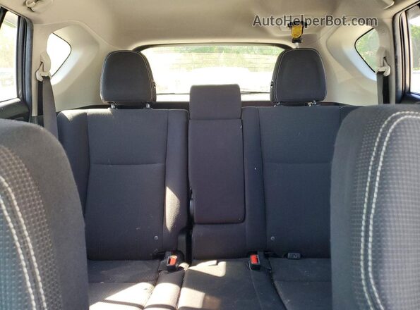 JTMRFREV6JD230053 2018 TOYOTA RAV4 Gray Widok tylnych siedzeń