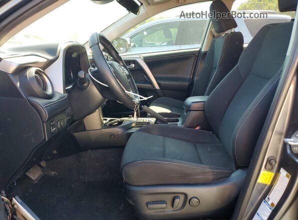 JTMRFREV6JD230053 2018 TOYOTA RAV4 Gray Widok wnętrza z przodu
