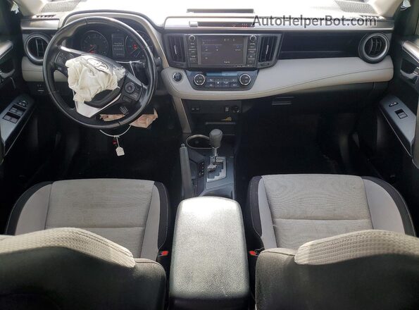 JTMRFREV6JJ197024 2018 TOYOTA RAV4 Gray Առջևի վահանակի տեսք