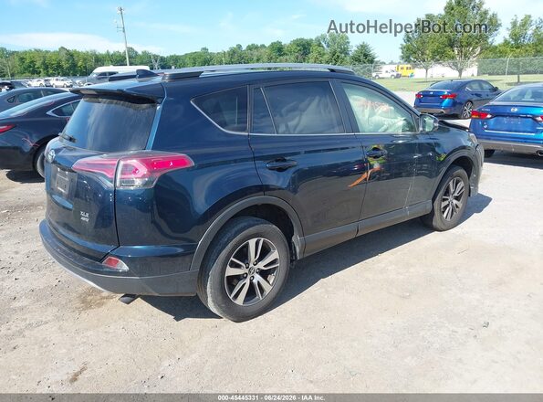 JTMRFREV6JJ733261 2018 TOYOTA RAV4 Blue უკანა მარჯვენა