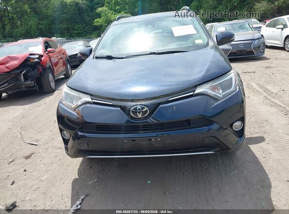 JTMRFREV7HJ168156 2017 TOYOTA RAV4 Blue წინა პანელის ხედი