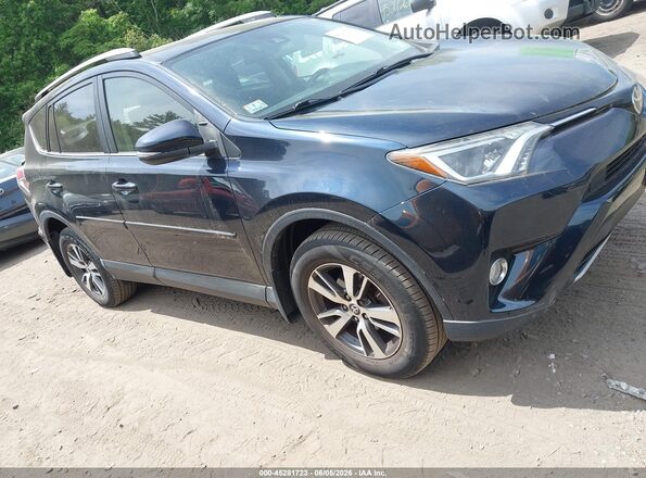 JTMRFREV7HJ168156 2017 TOYOTA RAV4 Blue ხელსაწყოთა პანელის ხედი