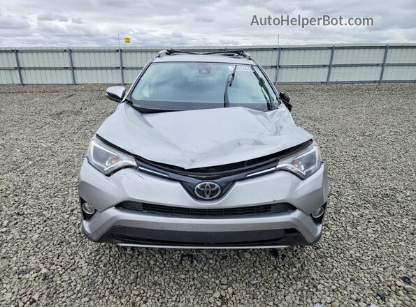 JTMRFREV7JJ199588 2018 TOYOTA RAV4 Silver Դիմացի տեսք