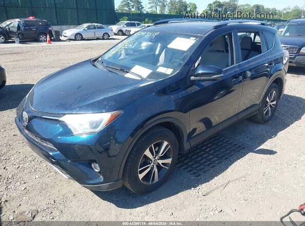 JTMRFREV8HD204984 2017 TOYOTA RAV4 Blue Передня ліва чверть