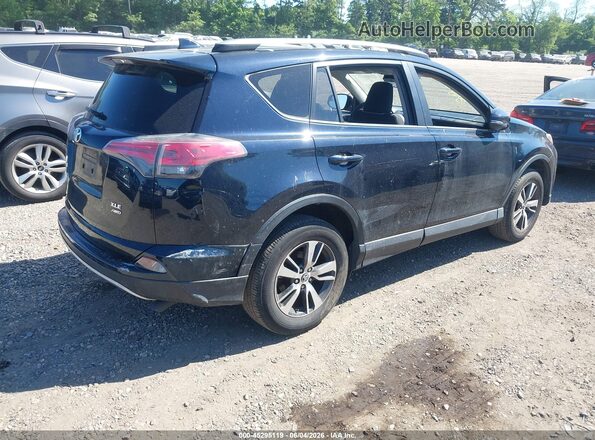 JTMRFREV8HD204984 2017 TOYOTA RAV4 Blue Задня права чверть