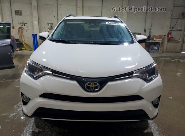JTMRFREV8JJ192715 2018 TOYOTA RAV4 White წინა ხედი