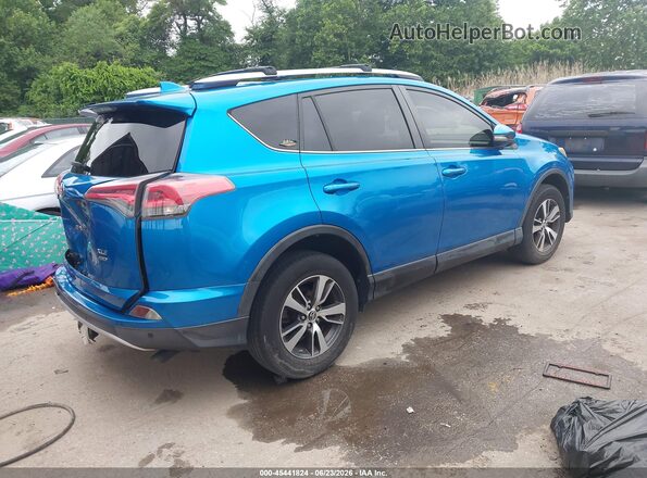 JTMRFREV9GJ076349 2016 TOYOTA RAV4 Light Blue Задня права чверть