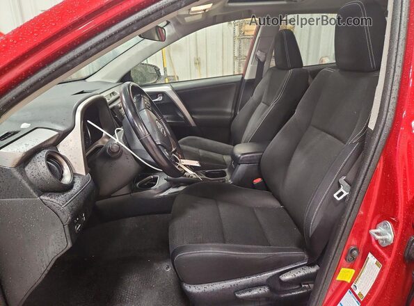 JTMRFREVXGJ080734 2016 TOYOTA RAV4 Red წინა სალონის ხედი