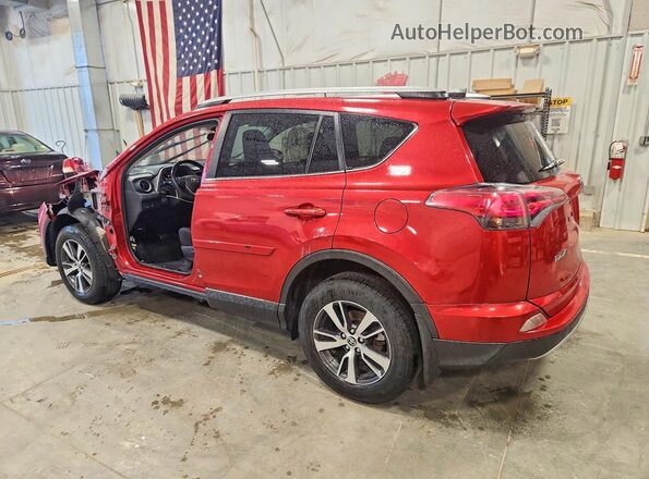 JTMRFREVXGJ080734 2016 TOYOTA RAV4 Red უკანა მარცხენა
