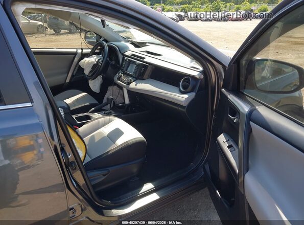 JTMRFREVXJJ725485 2018 TOYOTA RAV4 Gray Vista interior delantera