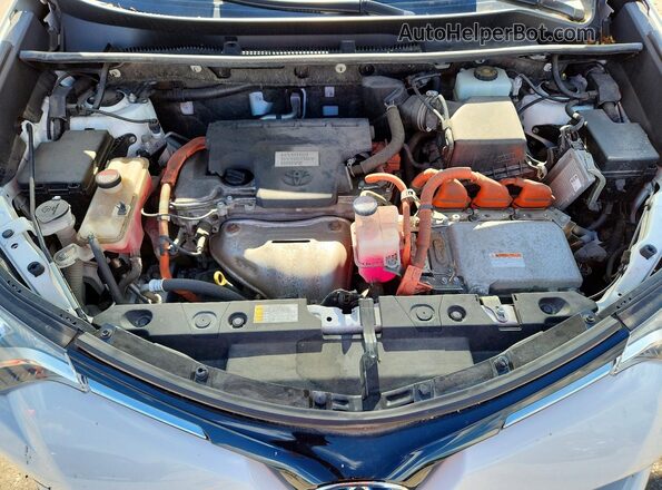 JTMRJREV0GD002198 2016 TOYOTA RAV4 White Rear interior view