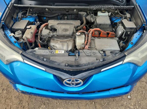 JTMRJREV0GD051904 2016 TOYOTA RAV4 Blue Widok komory silnika