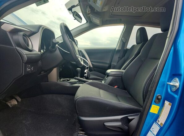 JTMRJREV0GD051904 2016 TOYOTA RAV4 Blue Widok wnętrza z przodu