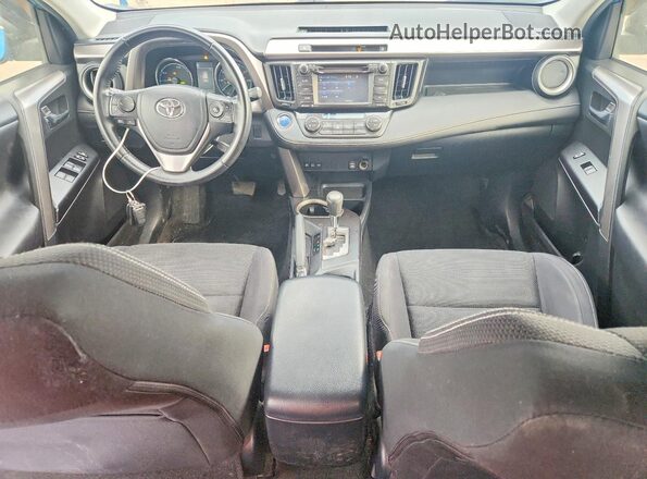 JTMRJREV0GD051904 2016 TOYOTA RAV4 Blue Widok deski rozdzielczej
