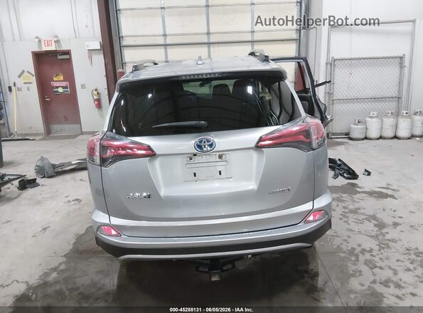 JTMRJREV0JD180961 2018 TOYOTA RAV4 HYBRID Silver 