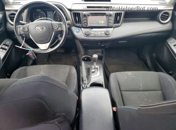 JTMRJREV1GD042032 2016 TOYOTA RAV4 Blue Dashboard view