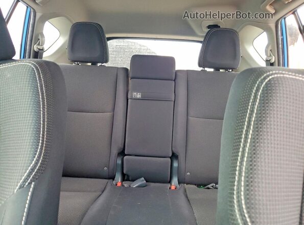 JTMRJREV1GD042032 2016 TOYOTA RAV4 Blue Rear seats view