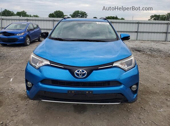 JTMRJREV1GD042032 2016 TOYOTA RAV4 Blue Front view