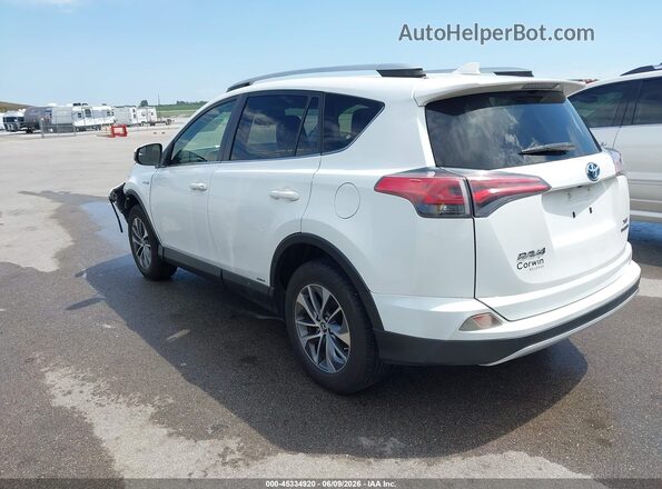 JTMRJREV2GD038040 2016 TOYOTA RAV4 HYBRID Белый Задняя левая четверть