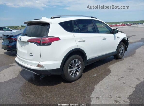 JTMRJREV2GD038040 2016 TOYOTA RAV4 HYBRID Белый Задняя правая четверть