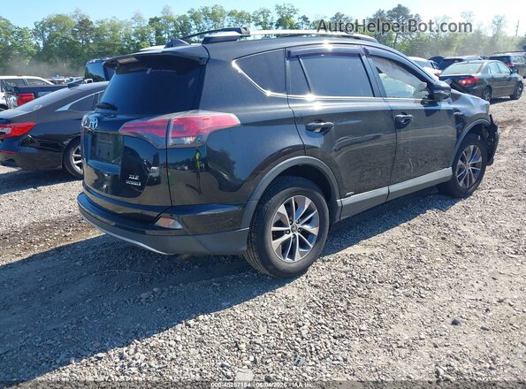JTMRJREV2JD247995 2018 TOYOTA RAV4 HYBRID Black უკანა მარჯვენა