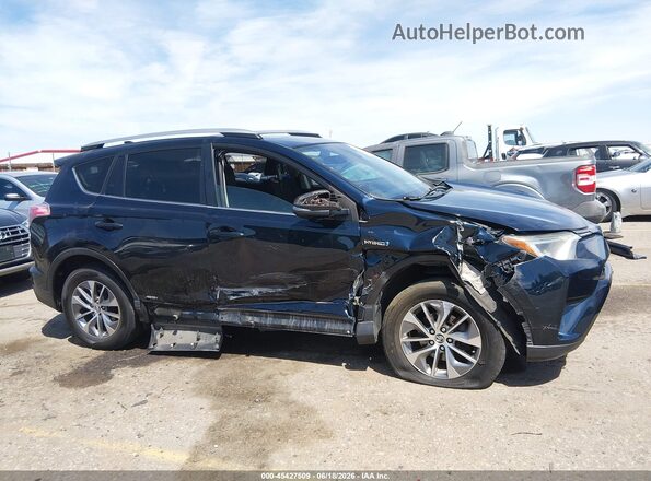 JTMRJREV3HD085546 2017 TOYOTA RAV4 HYBRID Blue Vista interior trasera
