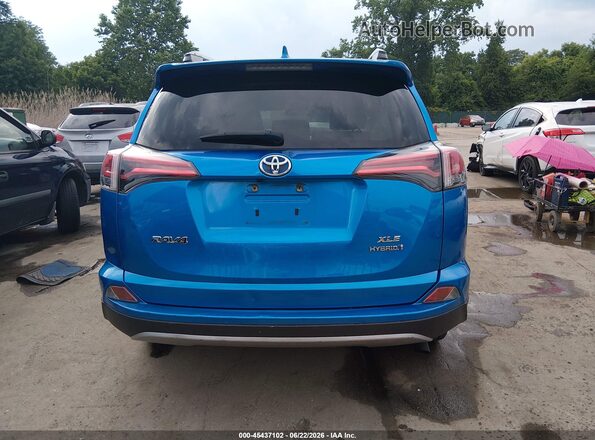 JTMRJREV4HD139632 2017 TOYOTA RAV4 HYBRID Blue 