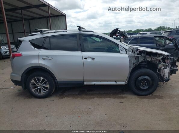 JTMRJREV5GD010927 2016 TOYOTA RAV4 HYBRID Silver Vista del cuadro de instrumentos