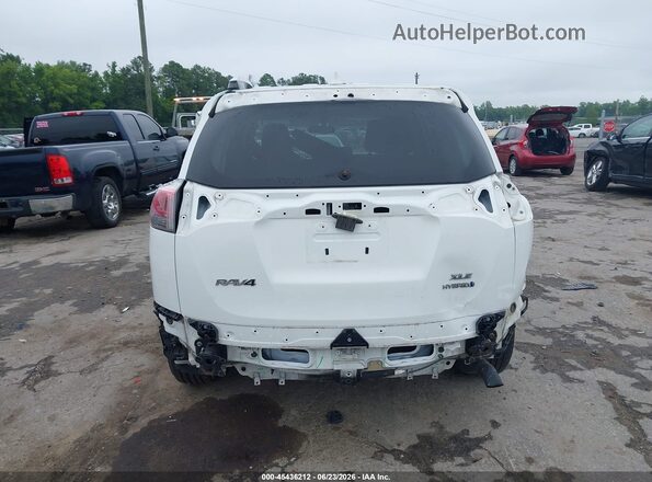 JTMRJREV5GD024827 2016 TOYOTA RAV4 HYBRID White 