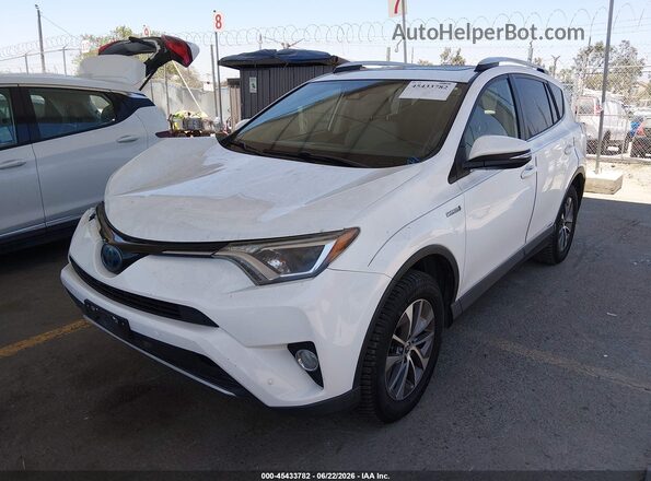 JTMRJREV5GD032734 2016 TOYOTA RAV4 HYBRID White Przód lewy