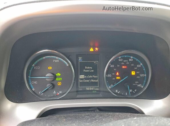 JTMRJREV5GD033169 2016 TOYOTA RAV4 Gray Սարքավորումների վահանակի տեսք