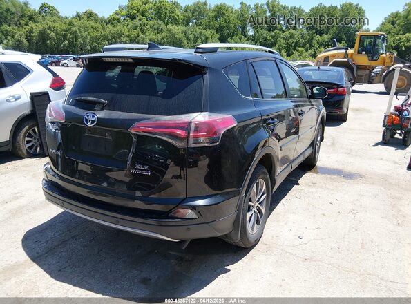 JTMRJREV5JD207913 2018 TOYOTA RAV4 HYBRID Black Trasero derecho